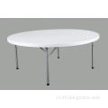 Ronde plastic tafel van 180 cm